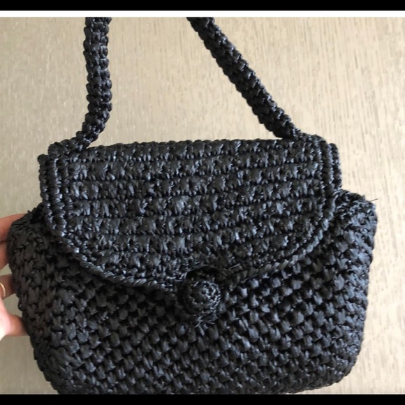 Dolce & Gabbana Raffia black handbag! - Picture 5 of 12